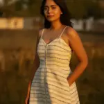 Bloomazz A line dress in field