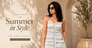 How to style a black and white striped dress for smart-casual looks - Bloomazz striped dress side view
