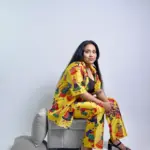 Madhumita’s photo from a review of Yellow Folk Dancer Print Co-Ord Set